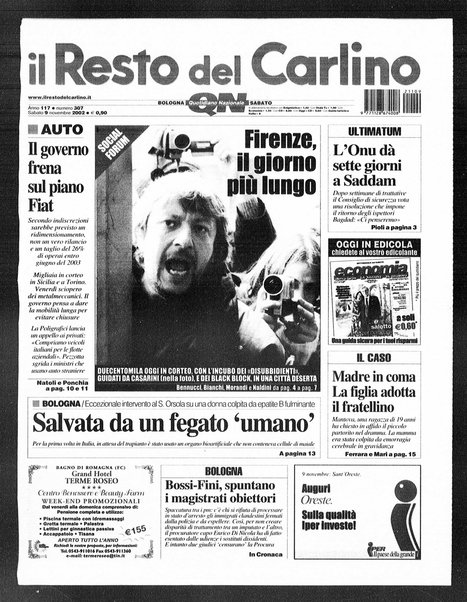 Il Resto del Carlino : giornale dell'Emilia